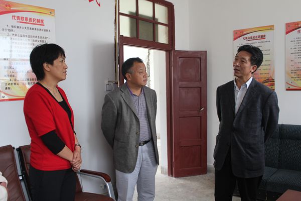 县委常委,常务副县长刘祖铭,县人大常委会副主任李晴陪同调研