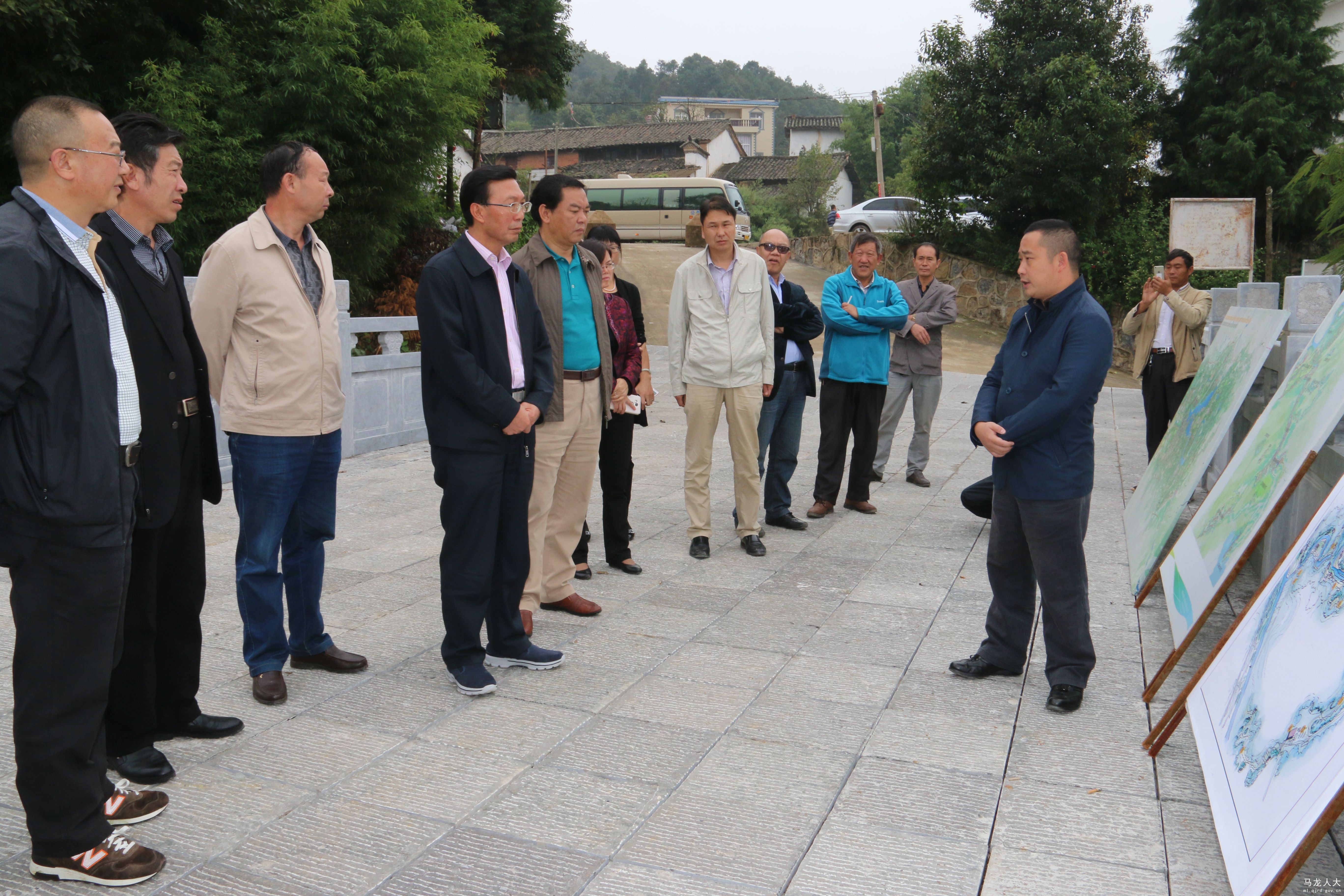 董云昌深入马龙调查旅游重点项目建设推进工作