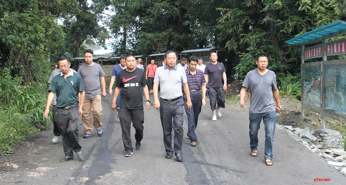 罗平县人大副主任山中会一行到阿岗调研
